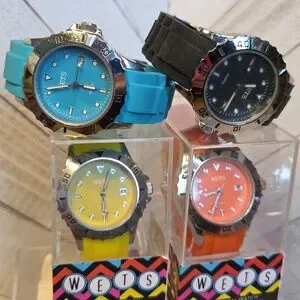 Wets | Accessories | Nwt Wets Rubbermetal Watches Set Of 7 In Fun ...